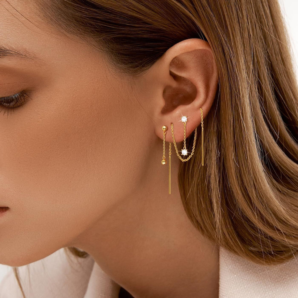 Tassel Earring Set (3-Piece)