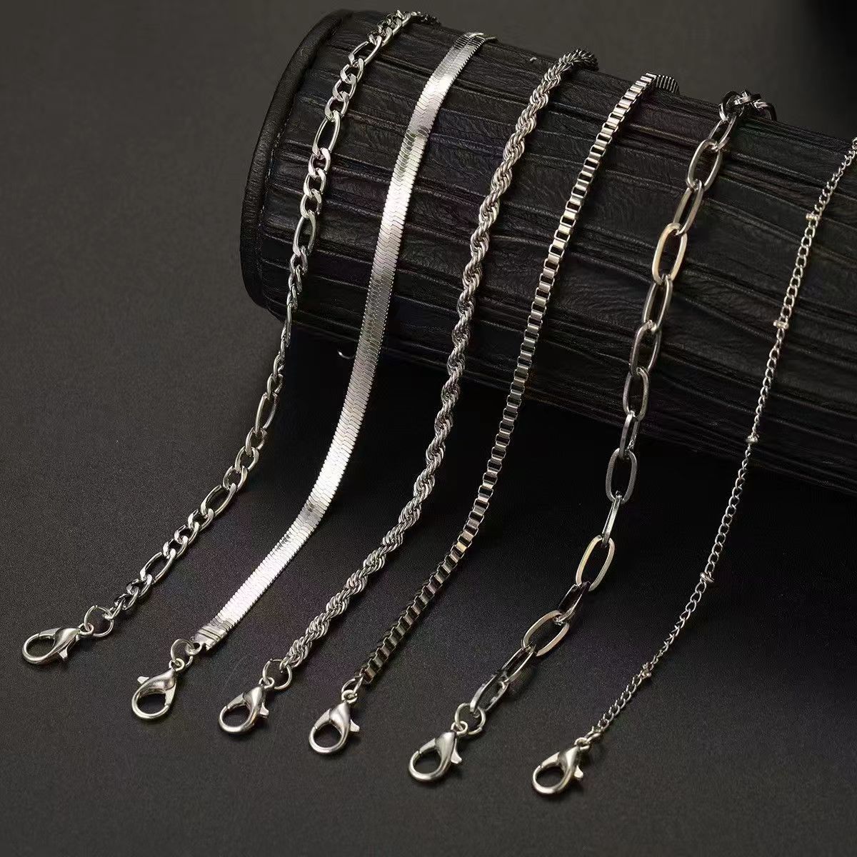 Womens Set Multi-layer Chain Minimalist Bracelet