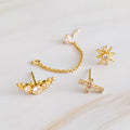 Be the Shine Linked Earrings Set of 3